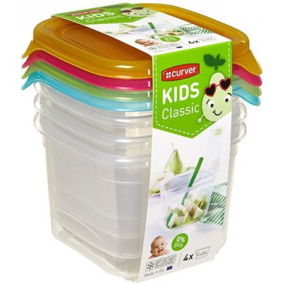 Curver Sada dóz Fresh&Go 4x 0,45 l – Zboží Mobilmania