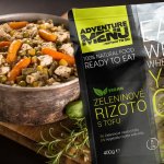 Adventure Menu Zeleninové rizoto s tofu 400 g – Zboží Dáma