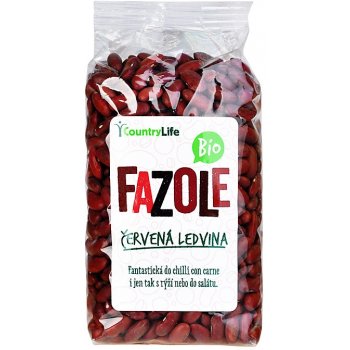 Country Life Bio Fazole červená ledvina 0,5 kg