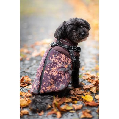 Vsepropejska Adon zimní bunda pro psa s postrojem – Zboží Mobilmania