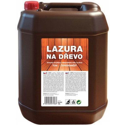 Lazurol Lazura na dřevo 10 l teak – Zbozi.Blesk.cz