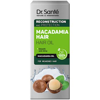 Dr. Santé Macadamia olej pro oslabené vlasy Macademia Oil and Keratin, Reconstruction and Protection 50 ml