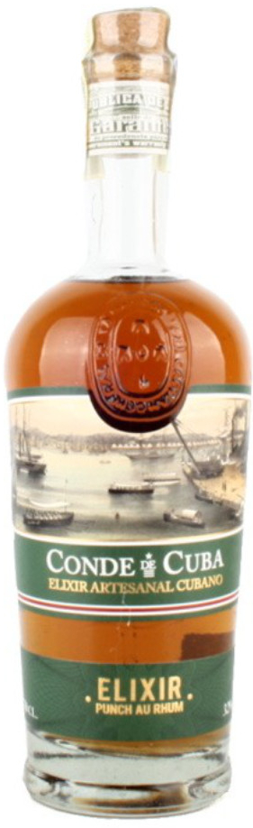 Rum Conde DE CUBA ELIXÍR 0,7 l (holá láhev)
