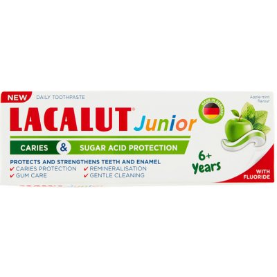 Lacalut Junior 6+ let zubní pasta 55 ml – Zboží Mobilmania