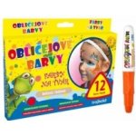 Barvy na obličej MFP oranžová – Zboží Mobilmania