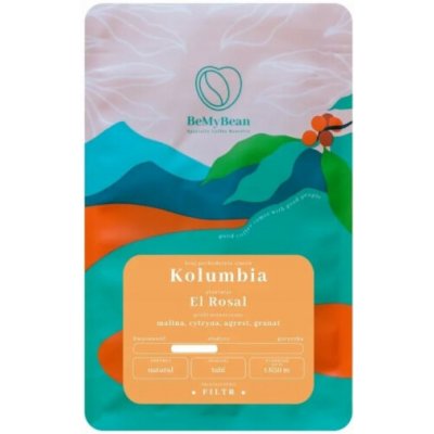 BeMyBean Colombia El Rosal Filter zrnková 250 g – Hledejceny.cz