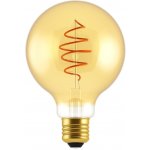 Nordlux LED žárovka Spiral Deco Globe Gold 4,9W E27 2000K zlatá – Zboží Živě