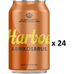 Harboe limonáda s meruňkovou příchutí 24 x 330 ml