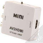 1Mcz AV adaptér 3RCA/CINCH na HDMI 36150 – Zbozi.Blesk.cz