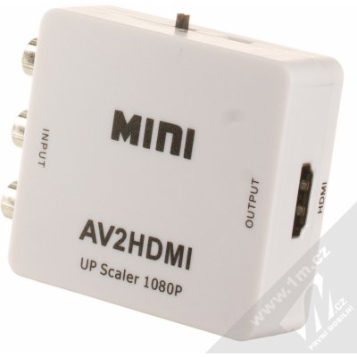 1Mcz AV adaptér 3RCA/CINCH na HDMI 36150 – Hledejceny.cz