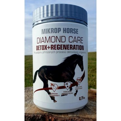 MIKROS Horse Diamond Care Detox + Regeneration Doplňkové krmivo pro podporu detoxikace 0.75 kg – Hledejceny.cz