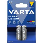 Varta Ultra Lithium AA 2KS FR14505 – Zboží Mobilmania