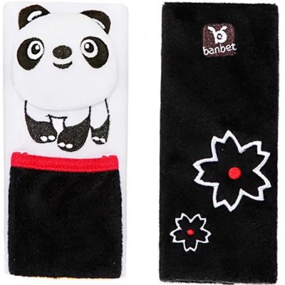 Banbet Návleky na bezpečnostní pás Panda – Zboží Mobilmania