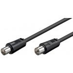 Kabel anténní 75 Ohm, IEC, M-F, 7,5m – Hledejceny.cz