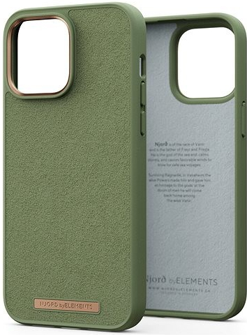 Pouzdro Njord iPhone 14 Pro Max Comfort+ Case Olive