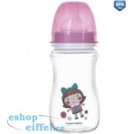 Canpol babies láhev se širokým hrdlem Toys růžová 240ml – Zbozi.Blesk.cz