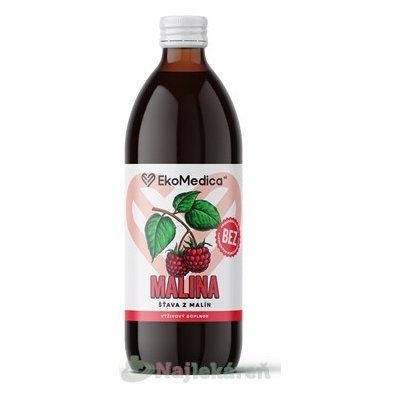 EkoMedica SK Malina šťáva 500 ml – Hledejceny.cz