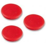 RON Magnety v plastu - průměr 32 mm, 10 ks, červené – Hledejceny.cz