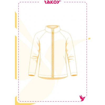 Takoy Elektronický PDF střih dětská mikina z fleecu se stojáčkem Rory-134-152 – Zbozi.Blesk.cz