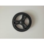 Náhradní kolečko k nákupní tašce průměr 17cm černé s kovovým ložiskem – Hledejceny.cz