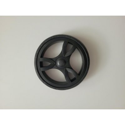 Náhradní kolečko k nákupní tašce průměr 17cm černé s kovovým ložiskem – Hledejceny.cz
