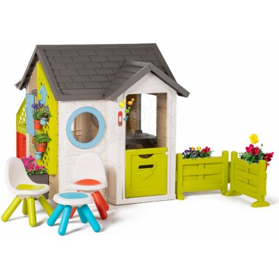 Smoby Domček pre záhradníka Garden House výnimočne rozšíriteľný s troma stoličkami SM810223-D – Zboží Mobilmania