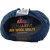 Příze Himalaya Air Wool Multi 76117 tmavě modrá, lesní zelená