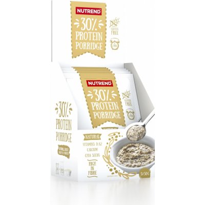 Nutrend PROTEIN Porridge 5x 50 g natural-bez příchuti