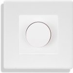 Smartvypínače Stmívač Poly, plastový rámeček, bílá K114-B – Hledejceny.cz