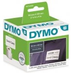 Dymo 101mm x 54mm, bílá, , 220 etiket, S0722430 – Zboží Dáma