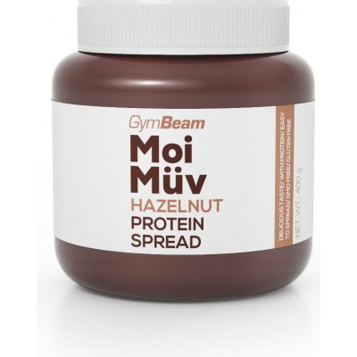 GymBeam Proteinová pomazánka MoiMüv milky 400 g – Zboží Mobilmania