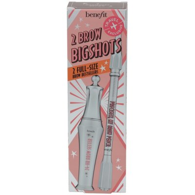 Benefit 2 Brow Bigshots odstín Clear gel na obočí 24-HR Brow Setter 7 ml + tužka na obočí Precisely, My Brow Pencil 4 Warm Deep Brown 0,08 g dárková sada – Hledejceny.cz
