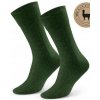 Pánské ponožky ALPACA 50% 044 zelená