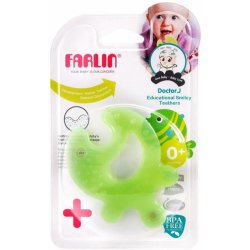 Farlin Baby silikon rybička zelená