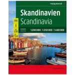 Skandinávie 1:200 000 - 1:400 000 / autoatlas – Zboží Dáma