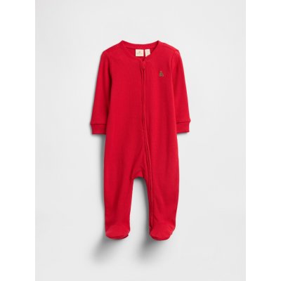 GAP Baby žebrovaný overal Červená – Zboží Mobilmania