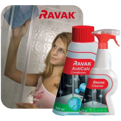 Ravak SET Cleaner 500 ml + Anticalc condiotioner 300 ml – Hledejceny.cz