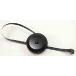 Krejčovský metr - svinovací - černý - délka 150 cm – Zboží Mobilmania