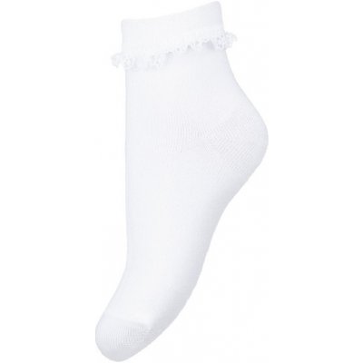 Lola Dívčí ponožky s krajkou bílá – Zboží Mobilmania