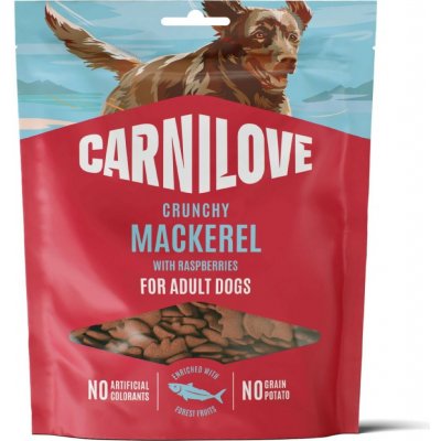Carnilove Dog Crunchy Snack Mackerel with Raspberries 200 g – HobbyKompas.cz