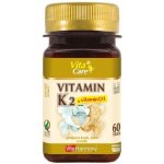 Vita Harmony Vitamin K2 100 µg + D3 25 µg 60 tob. – Hledejceny.cz