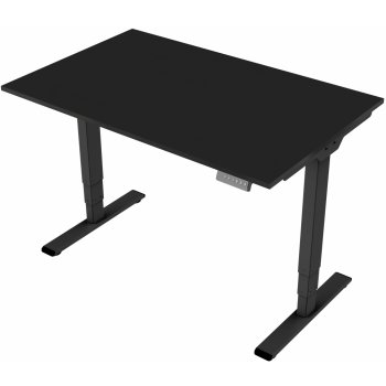 DELSO Elektrický výškově nastavitelný stůl MIDJUSTER - 140 cm, 80 cm, Černá, Černá