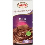 Valor mléčná čokoláda 36 % bez lepku a přidaného cukru 100 g – Zboží Dáma