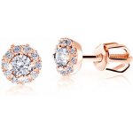 Cutie Jewellery peckové náušnice z růžového zlata Z9002-3100-30-10-X-4 – Sleviste.cz