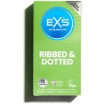 EXS Comfy Fit Ribbed and Dotted Condoms 12 ks – Zboží Dáma