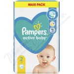 Pampers Active Baby 2 72 ks – Sleviste.cz