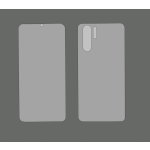 JEM PPF Pre-Cut PPF fólie na Huawei P30 Pro Displej Lesklá fólie Zadní strana Černá- lesk – Zboží Živě