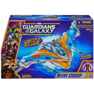 Hasbro Strážci galaxie Electronic Milano Starship – Zboží Mobilmania