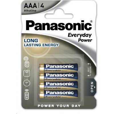Panasonic Everyday Power AAA 4ks 00260899 – Zboží Mobilmania