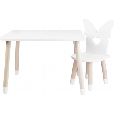 ELIS DESIGN Dětský stůl a židle Motýlek stůl + 1 židle